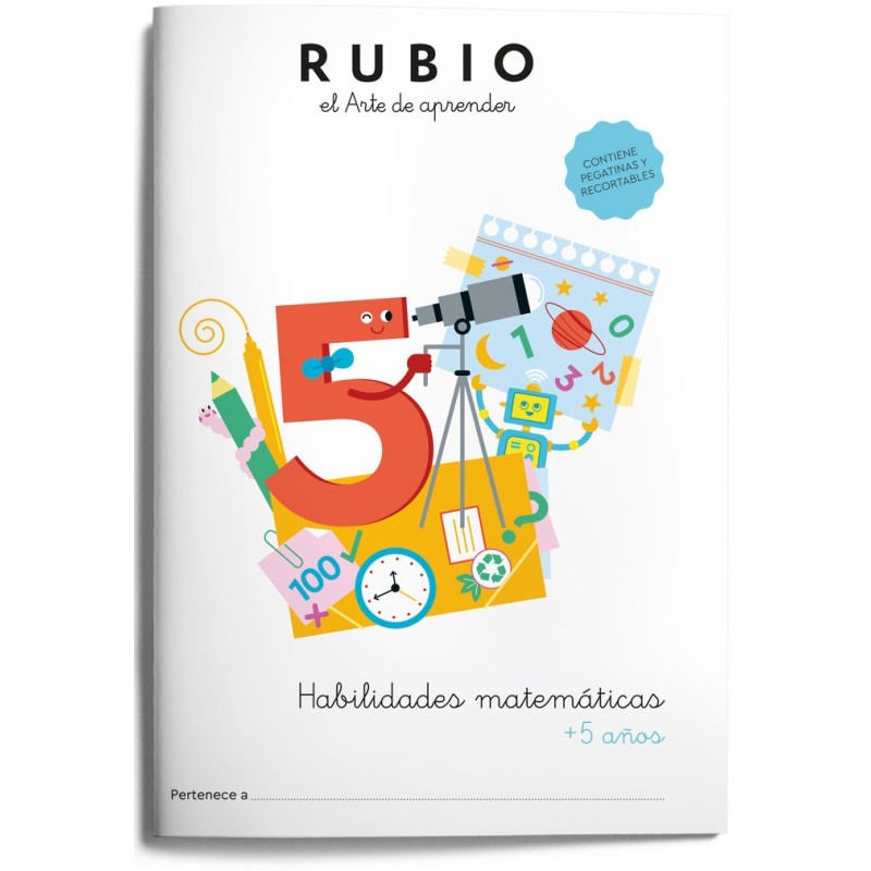 HABILIDADES MATEMATICAS +5 AÑOS RUBIO